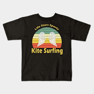 Kite Surfing Kids T-Shirt